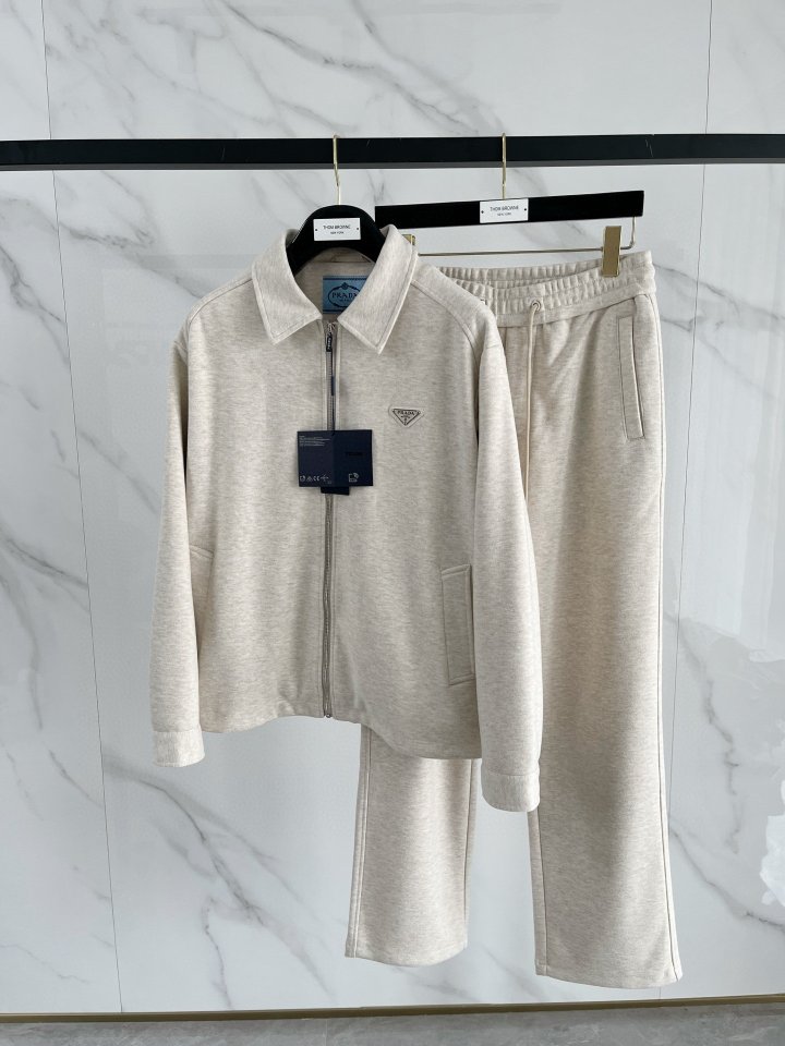 프라다 캐시미어 울 셋업