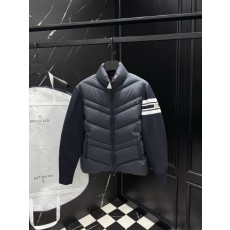 몽클레어 니트 슬리브 구스다운 자켓