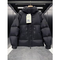 버버리 구스다운 후디드 패딩자켓