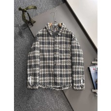 생로랑 자카드 데님 자켓