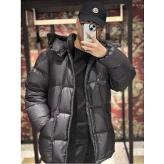 몽클레어 로프 매트블랙 남성 미드랭스 패딩