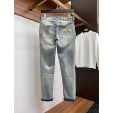 펜디 남성 스트레이트 데님팬츠 청바지