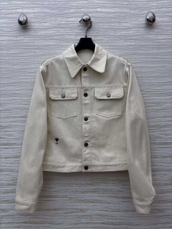 디올 궁정 무드 데님 자켓