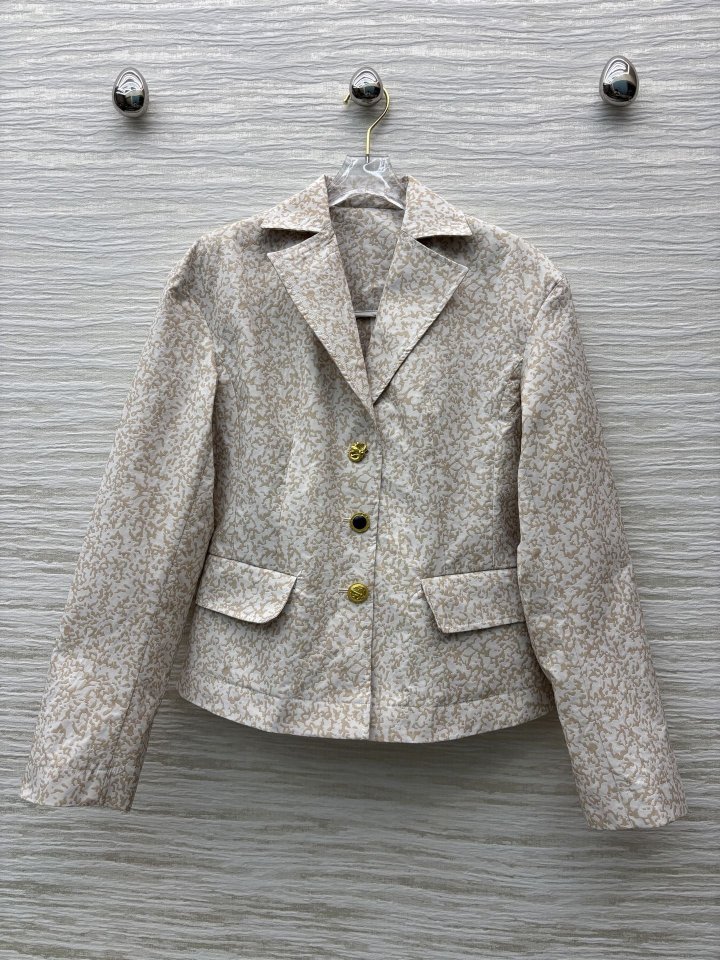 스키아파렐리 25 신상 이형 버튼 허리라인 테일러드 자켓