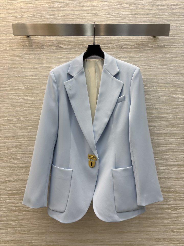 Sch 25 금장 락 버튼 테일러드 자켓