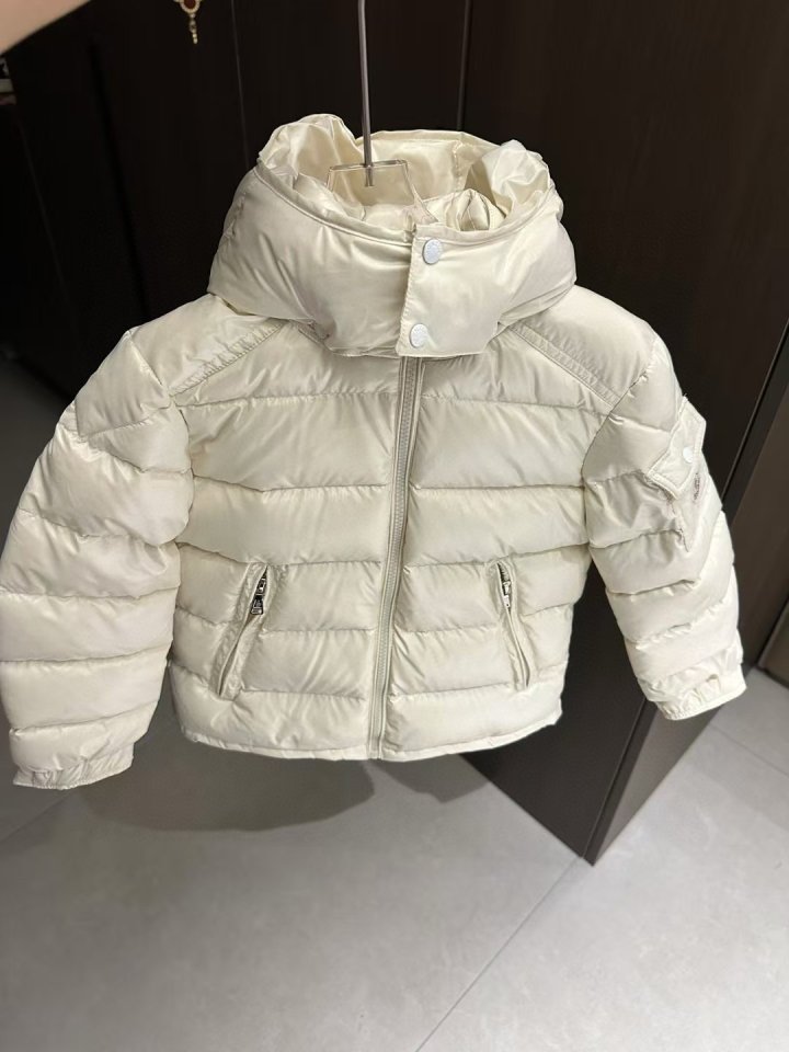 몽클 아동 패딩 점퍼 (오프화이트)