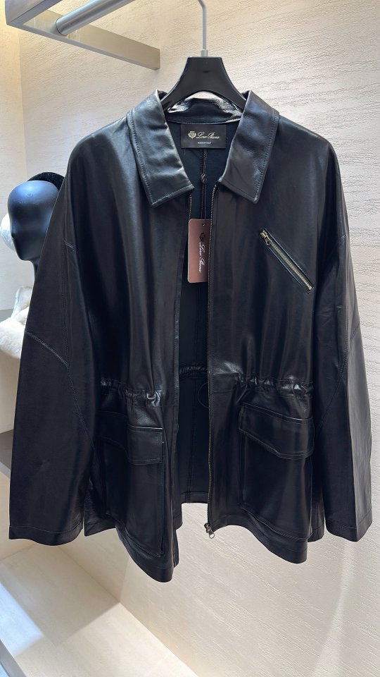 LP 빈티지 가죽 자켓