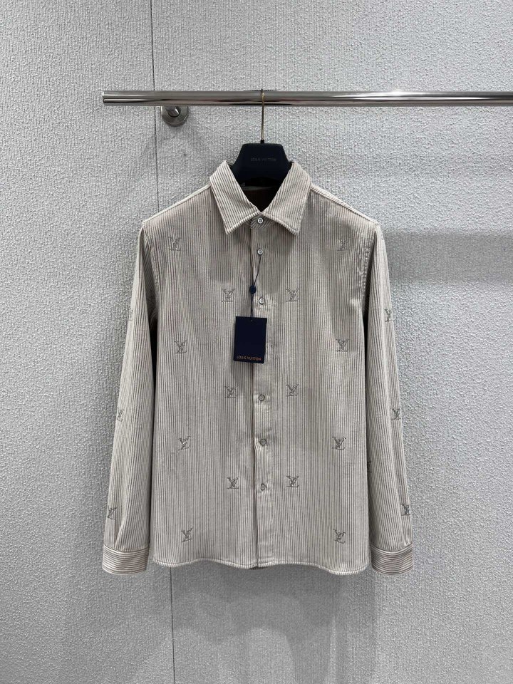 루이비통 코듀로이 크리스탈 셔츠