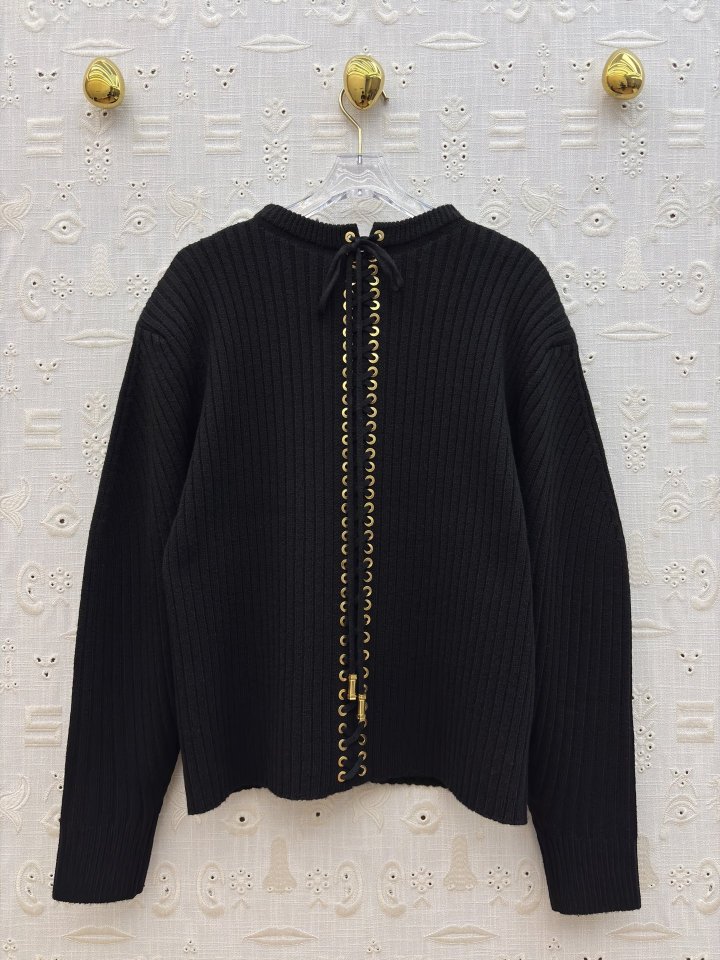 슈 하우스 2025 FW 골지 니트 스웨터