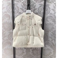 후드 패딩 베스트