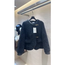 셀린느 양털 피모 일체 자켓