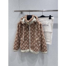 루이비통 25FW 모노그램 테디 후드 자켓