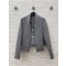 루이비통 여성 그레이 울자켓