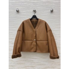 LW 스웨이드 브이넥 가디건