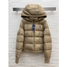 라프 울 패딩 후드 자켓