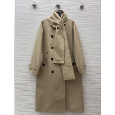 디올 트렌치 롱 코트