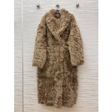 Bc 25FW 양면 가죽 퍼 코트