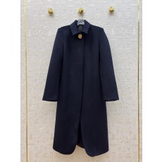 스키아파렐리 25FW 이형 버튼 울 롱 코트