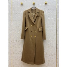 스키아파렐리 25FW 이형 버튼 테일러드 울 코트