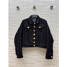 스키아파렐리 25 복수 버튼 데님 숏 자켓