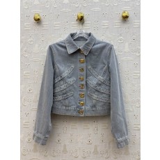 스키아파렐리 25 얼리폴 이형 버튼 데님 자켓