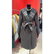 버버리 더블 캐시미어 코트