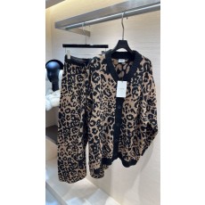 셀린 레오파드 반벨벳 워셔블 세트