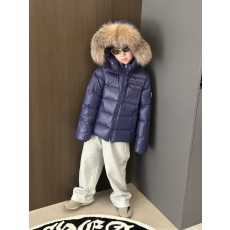 몽클레어 아동 퍼 후드 패딩 점퍼