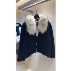 셀린 양털 퍼 자켓