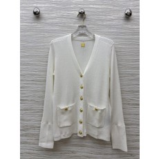Sch 25 FW 이형 버튼 V넥 니트 가디건