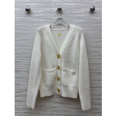 Sch 25 FW 이형 버튼 V넥 니트 가디건