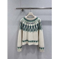 로에베 로고 울 니트