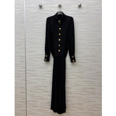 스키아파렐리 25FW 프렌치 빈티지 슬림 원피스