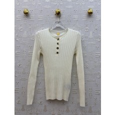 슈 하우스 2025 신상 이형 버튼 라운드 니트