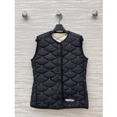 루이비통 여성 블랙 퀼팅 패딩조끼 베스트