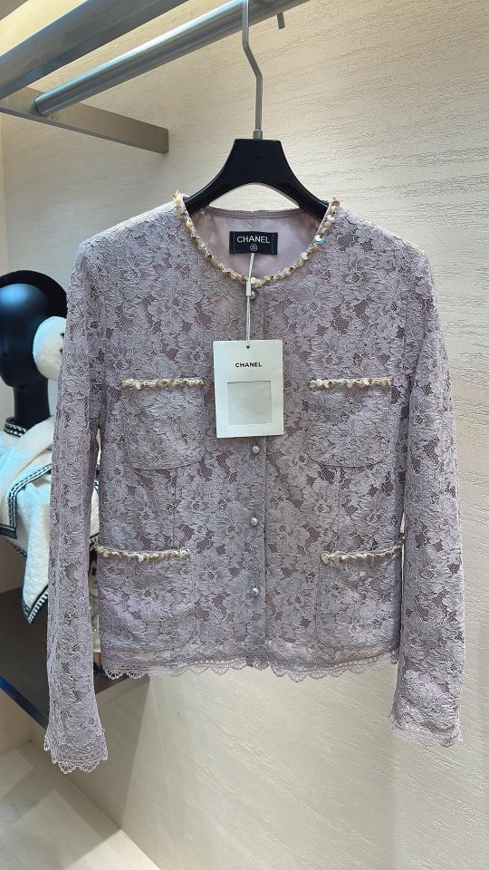 샤넬 풀레이스 숏 자켓
