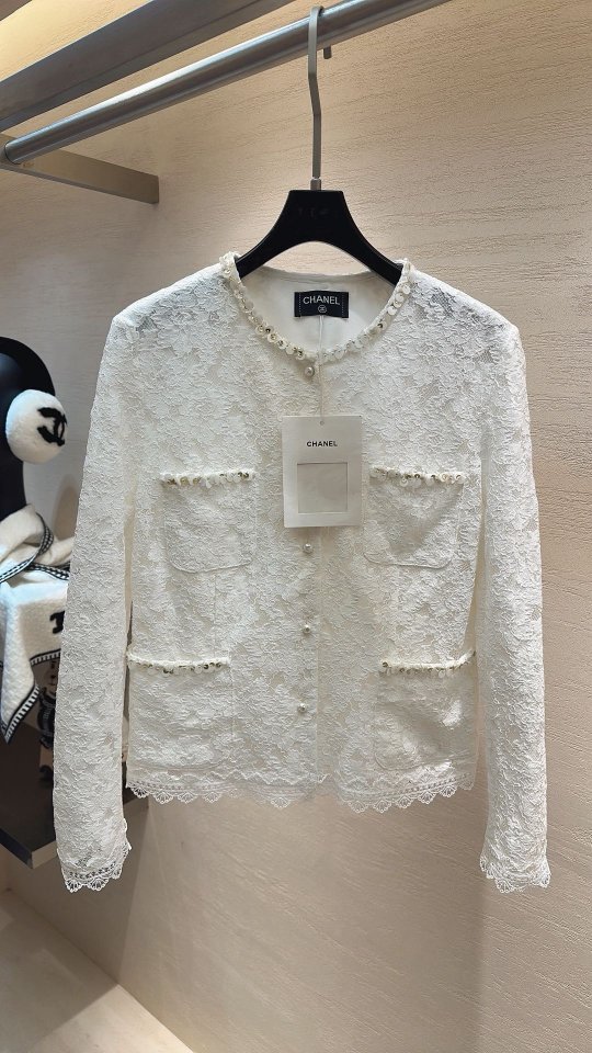 샤넬 풀레이스 숏 자켓