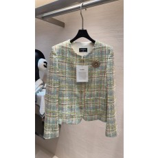 샤넬 멀티컬러 트위드 자켓