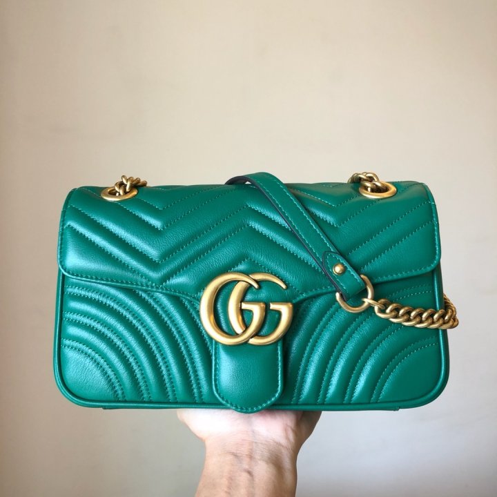 구찌 GG 마몬트 미디엄 숄더백