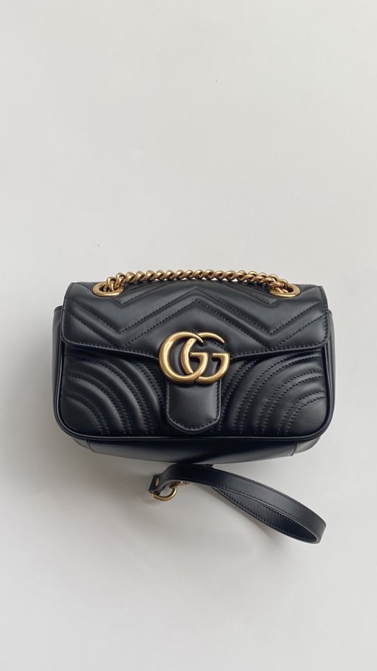 구찌 GG 마몬트 블랙 스몰