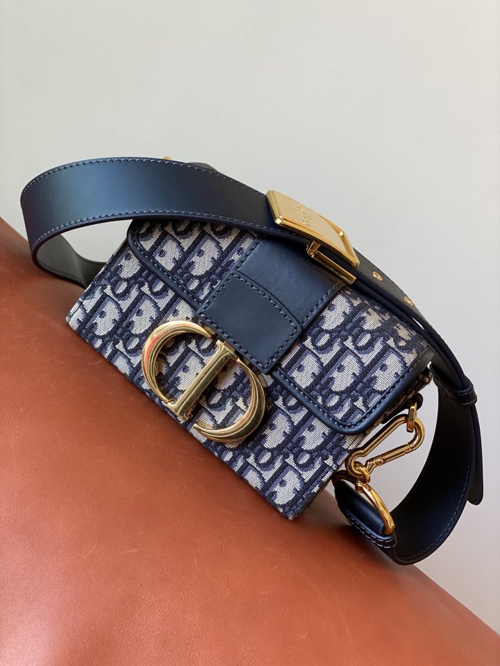 디올 30 몽테인 미니 자카드 숄더백