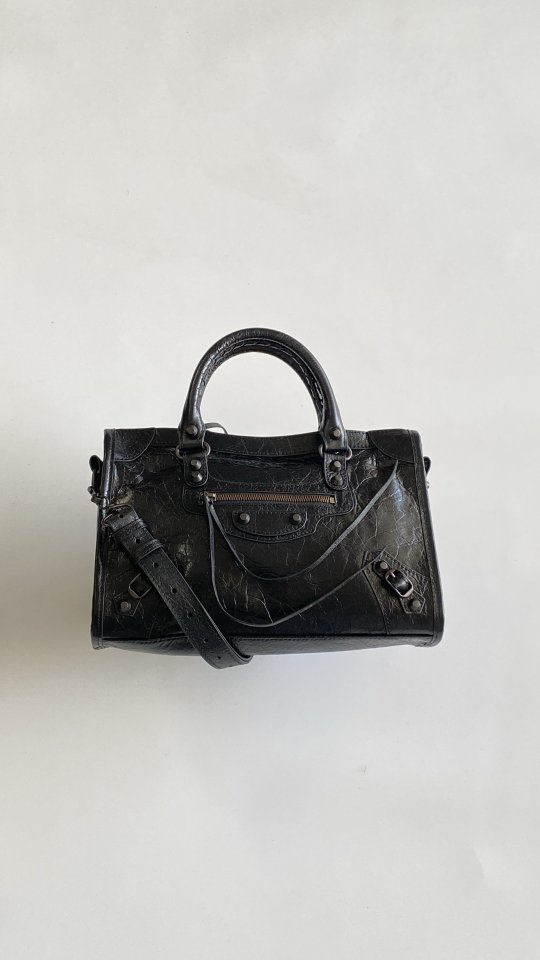 발렌시아가 시티 모터백 스몰