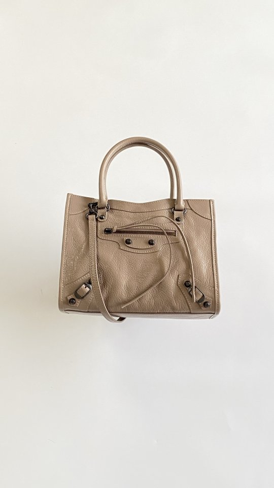 발렌시아가 르 시티 세로 토트백 소형