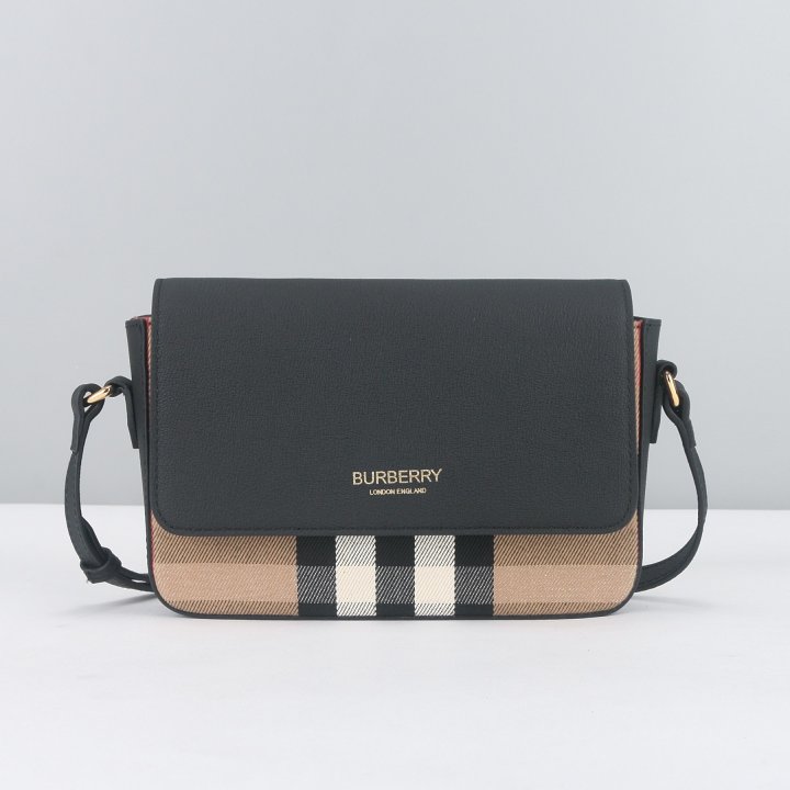 버버리 체크 미니 크로스백