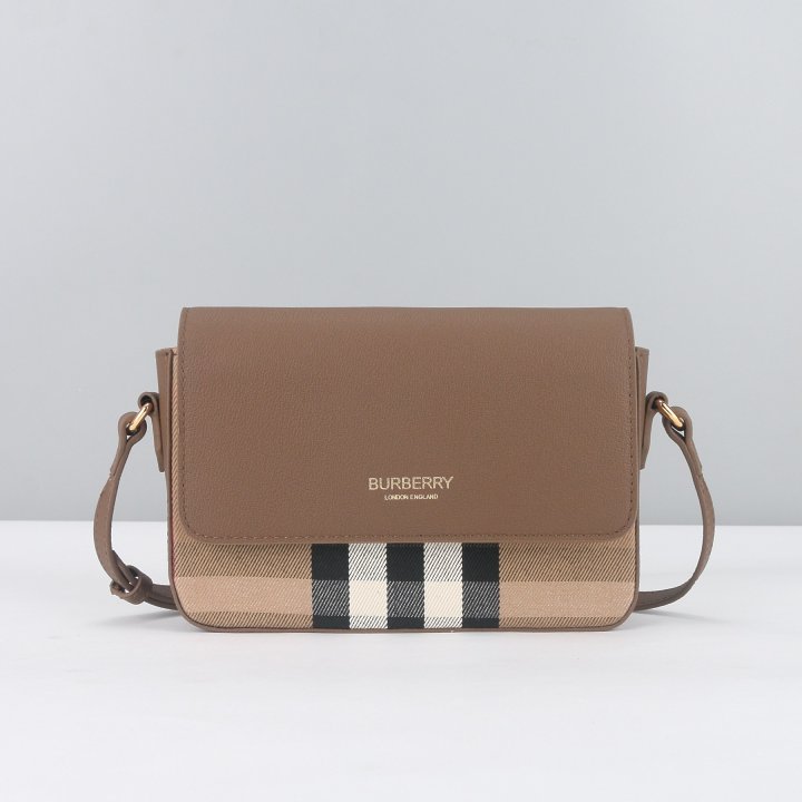 버버리 체크 미니 크로스백