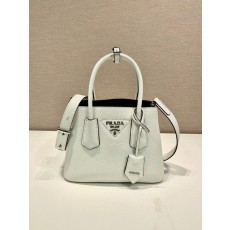 프라다 레더 토트 & 크로스백 (미디엄)