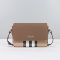 버버리 체크 미니 크로스백