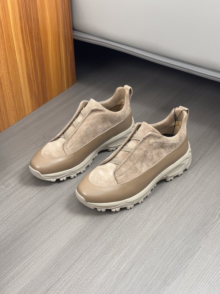 제냐 트리플 스티치 몬테 남성 스니커즈