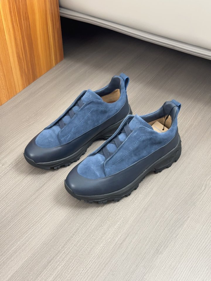 제냐 트리플 스티치 몬테 남성 스니커즈