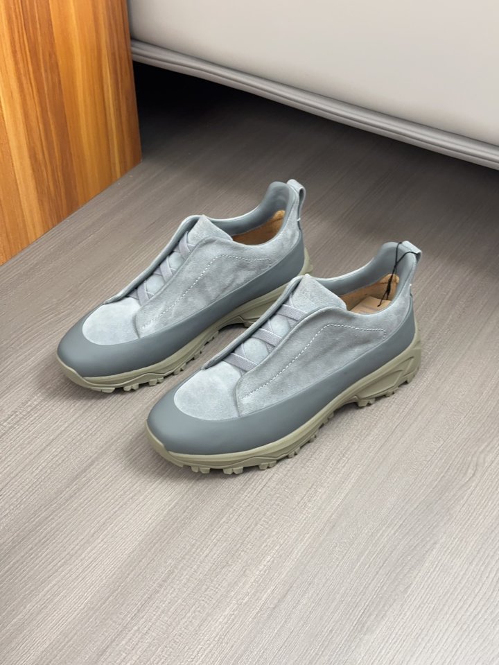 제냐 트리플 스티치 몬테 남성 스니커즈